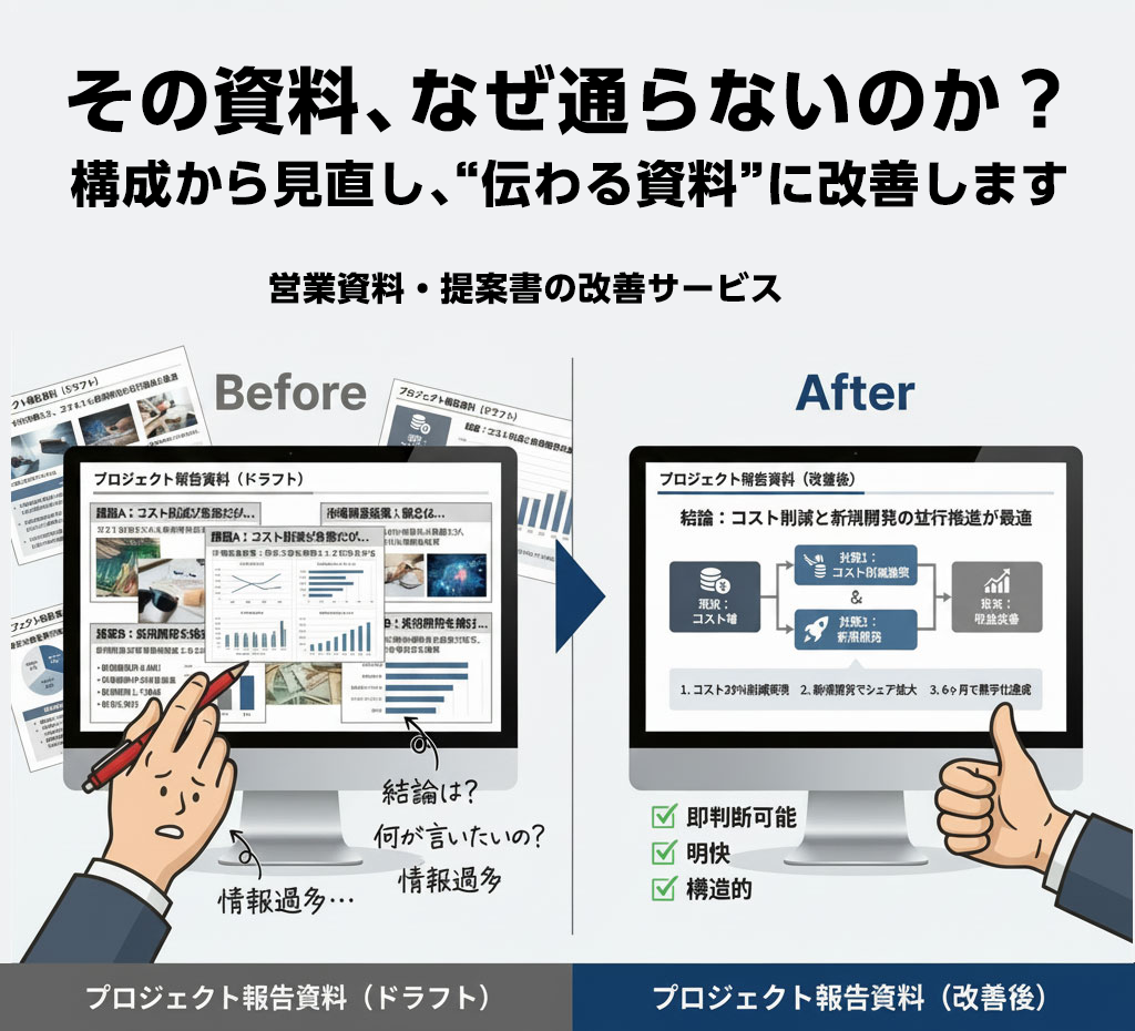 その資料、正しく伝わっていますか︖